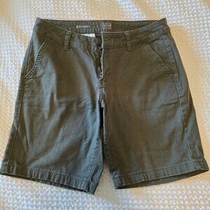 Olive Bermuda Shorts